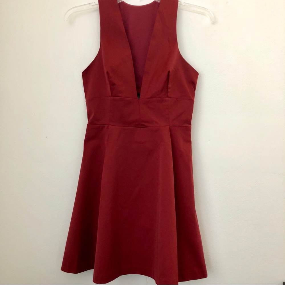 Nasty Gal fit and flare dress